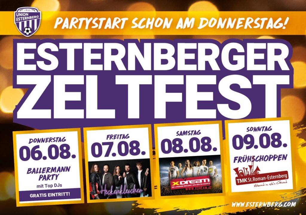 Esternberger Zeltfest 2026